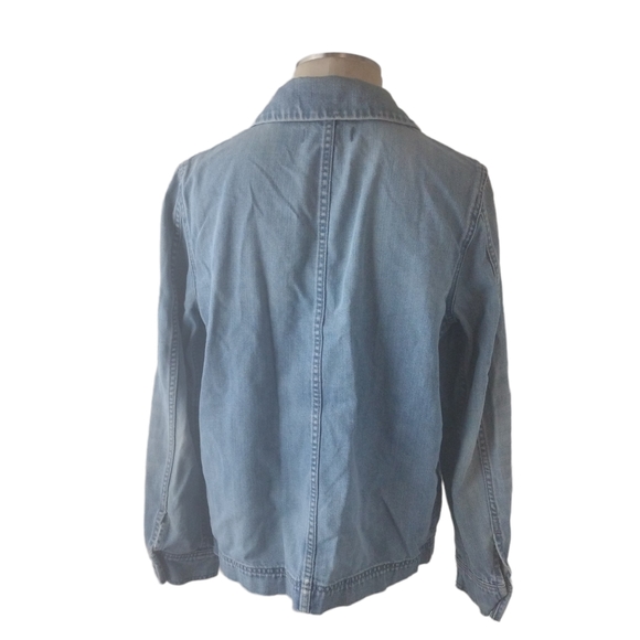 Madewell Joshua Tree Jean Jacket in Medium // Distressed - Picture 4 of 7